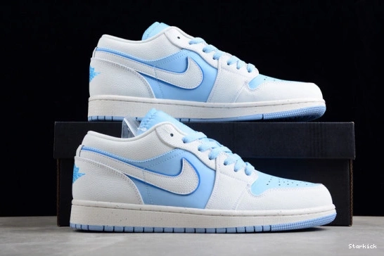 DV1299-104 Ice Reverse Low Jordan 1 Blue SE 0314